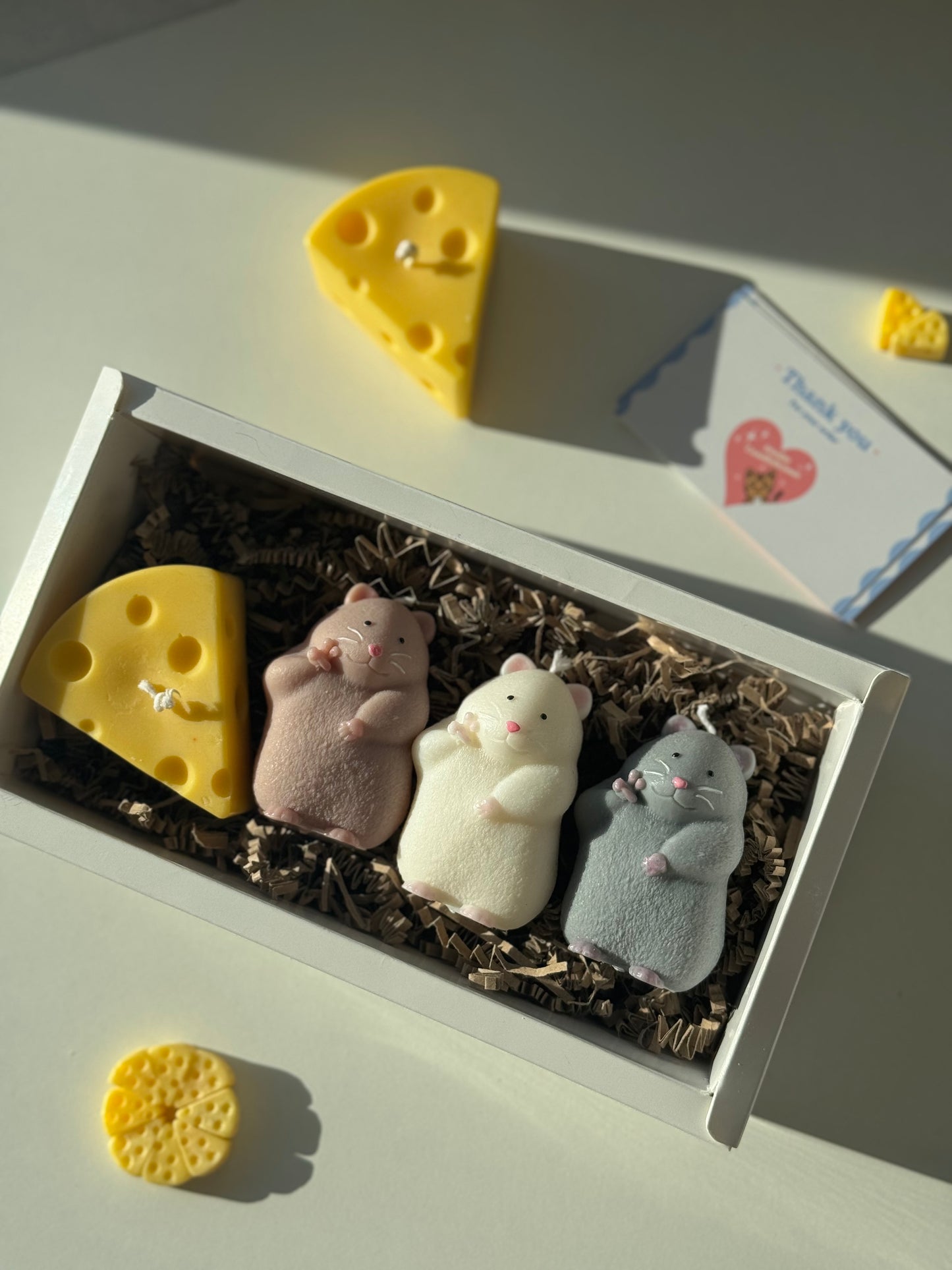 Hammy & Cheese Candle set