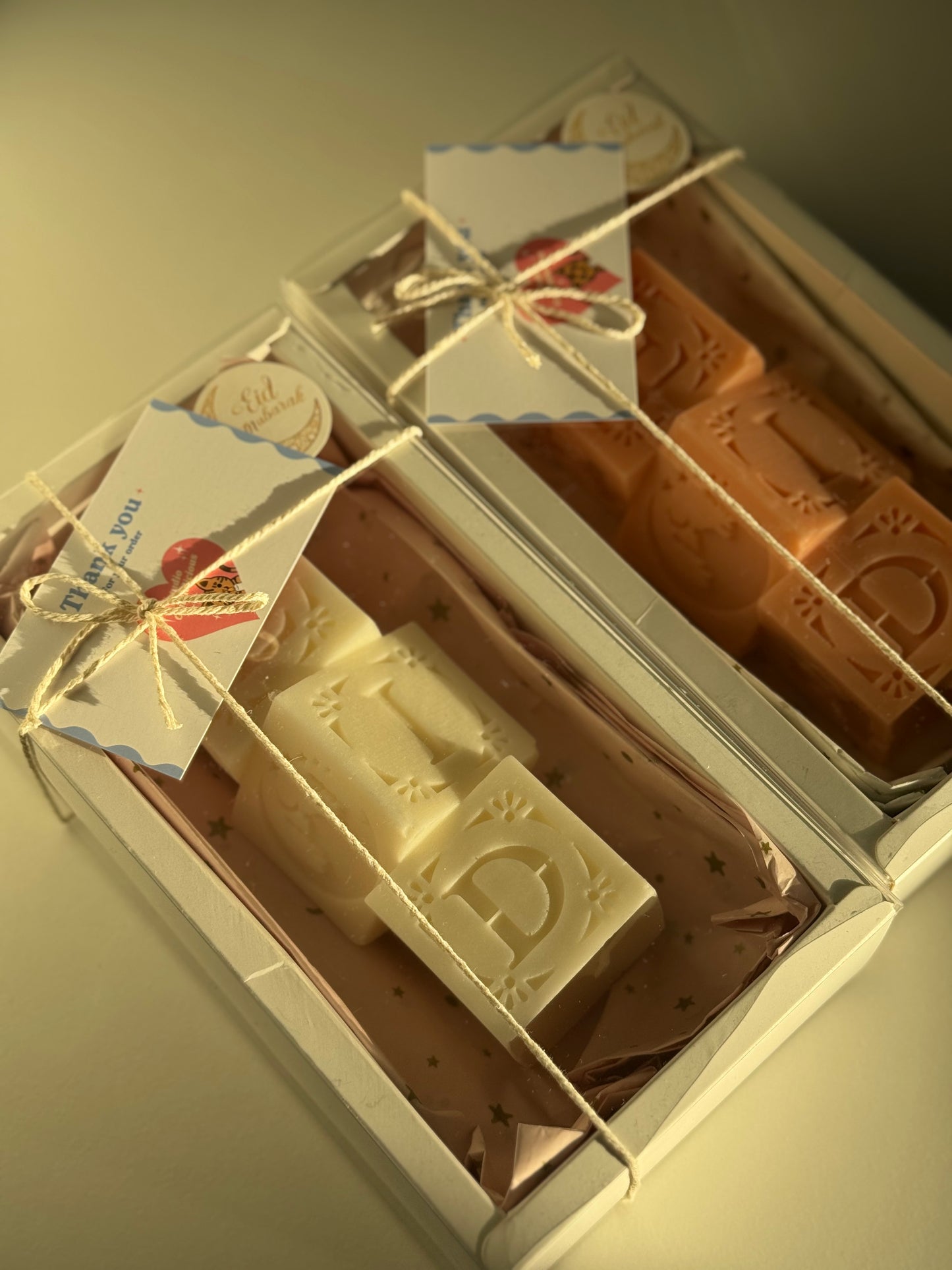 Gift box Eid Mubarak Kaars