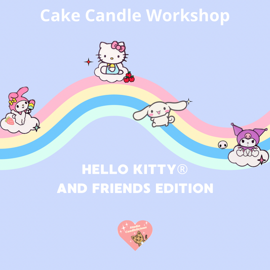 Hello Kitty & Friends Cake Candle Workshop
